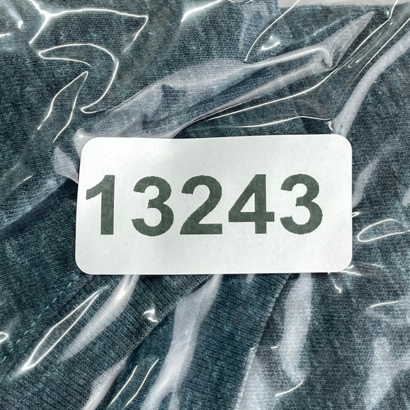 GUSTIN T-Shirt Mens Large Teal Heather Faded Distressed Short Sleeve Tee - Picture 8 of 8